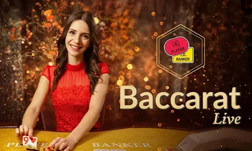 PHTAYA live baccarat table with cards and chips